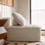 1 Seater Linen Blend Sofa-1993419653