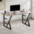 2PCS Table Legs K-Shaped Dining Table Legs