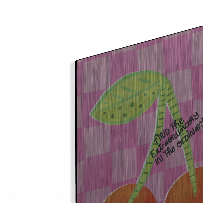Art mural en métal luxueux «Find the ordinaire» par Club Daydream, 16 po x 24 po, H 24 po x l 16 po