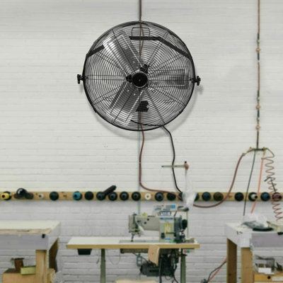 Ventilateur mural oscillant 24 po HealSmart