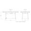 Rectangular Metal Outdoor Coffee Table , 144.8cm cm W 83.8cm cm D-2026926150