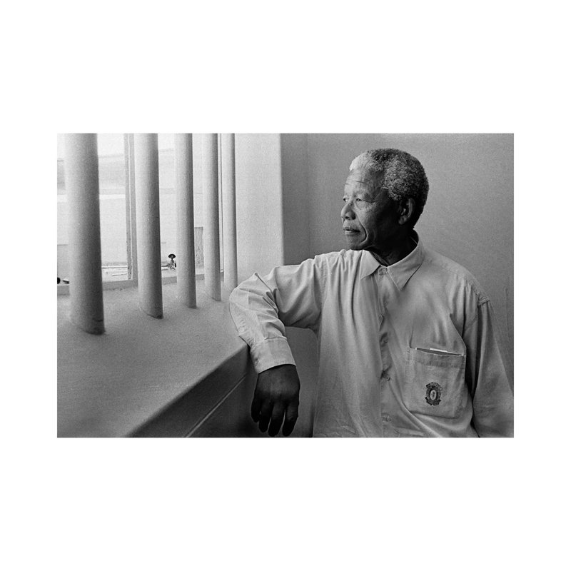 Nelson Mandela Portrait - Wrapped Canvas Print, 66.04 cm H x 45.72 cm W x 1.91 cm D