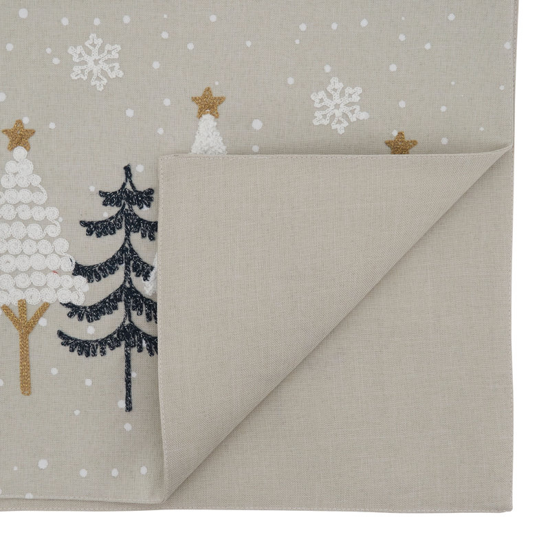 Izumi Christmas Table Runner, 90" x 16"