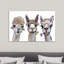 «Alpacas Trio II», reproduction de photo-52364324-52364325