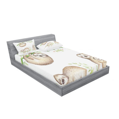 Ensemble de draps Babies in Tropical Nature
