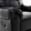 Fauteuil inclinable manuel rembourré avec accoudoirs rembourrés Langston