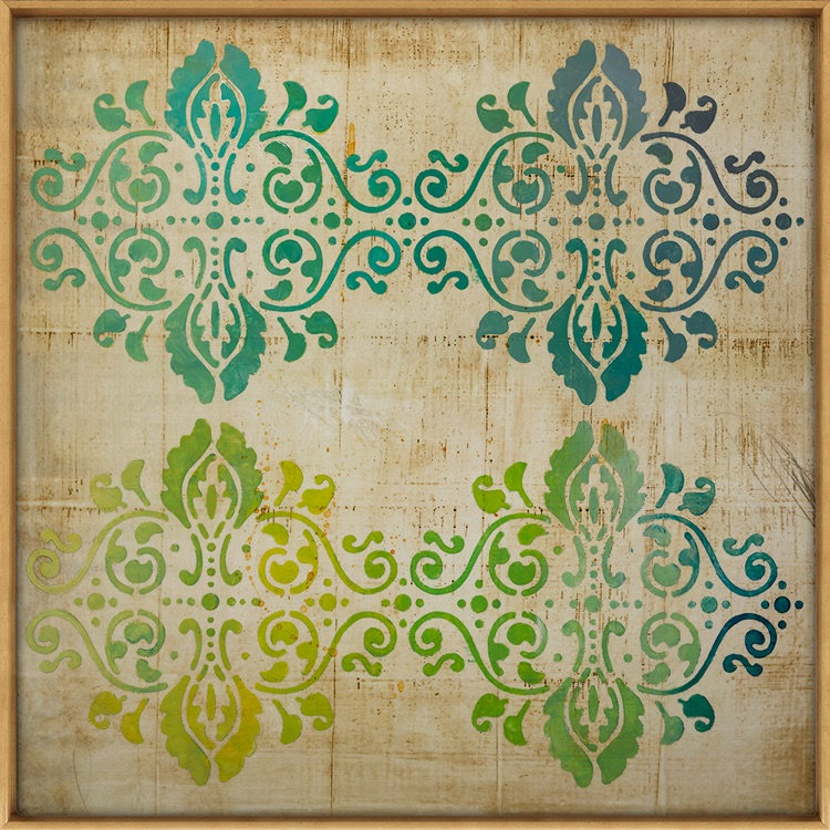 Peinture sur toile encadrée