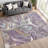 Machine Washable Indoor/Outdoor Jourdan ACN2395 Abstract Rug-1410143342