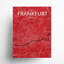 Carte de Francfort, impression graphique contrastée-360283936-360283945