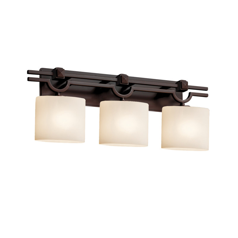 Casson 3 - Light Bath Bar, Brushed Nickel, Opal 