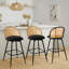 361° Swivel Upholstered Rattan Counter Height Bar Stool-1493172910-1521301506-1507232249