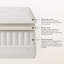 White Noise Pocket Sprung Mattress-9768869