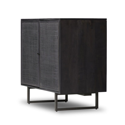 Jensi Solid Wood Storage Cabinet