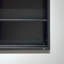 Armoire à pharmacie 26 po x 30 po à fixation murale ou encastrée en métal noir avec miroir