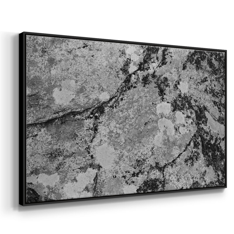 Found Textures III - Toile encadrée de qualité supérieure - prête à être accrochée, H 17 po x l 25 po x P 2 po