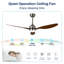 Ventilateur de plafond 52 po Farmhouse-883182071-883182070