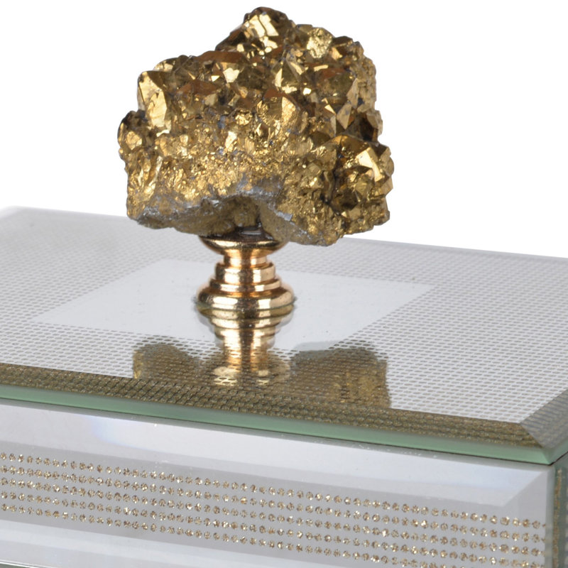 Hermeline Solid Wood Decorative Box