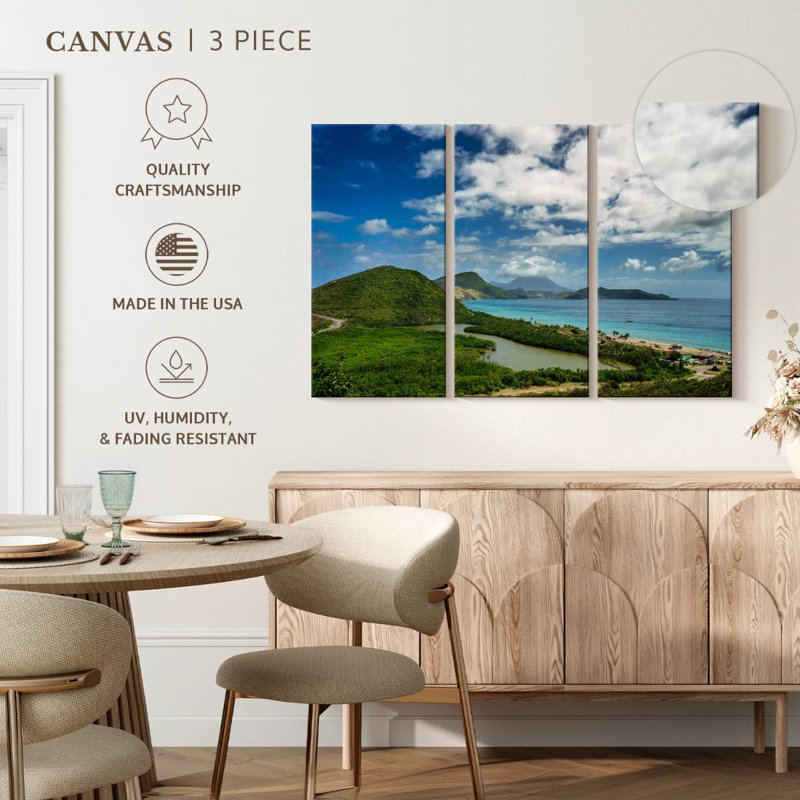Lush Caribbean Heaney, 20" H x 33" W