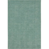 Wool Area Rug in Sea