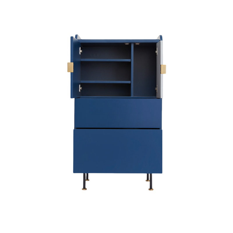 Buffet Geric, Bleu / gris