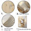 Minimalisme beige et colombe dorée sur toile-722838644-722838643
