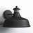 Maxwellton Motion Sensor Farmhouse Barn Light Outdoor,dusk To Dawn Sensor Wall Sconces,Vintage Black Finish Exterior Light Fixture