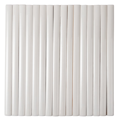 Silken 7.9 in. L x 0.5 in. W Ceramic Round Tile Trim