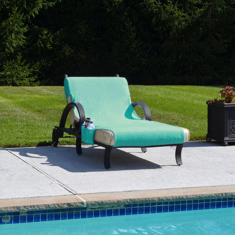 Housse pour chaise longue, Turquoise