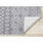 Kayliana Gray Geometric Stain Resistant Area Rug-612153256
