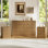 Ensemble 3 pièces commode 8 tiroirs et table de chevet 3 tiroirs