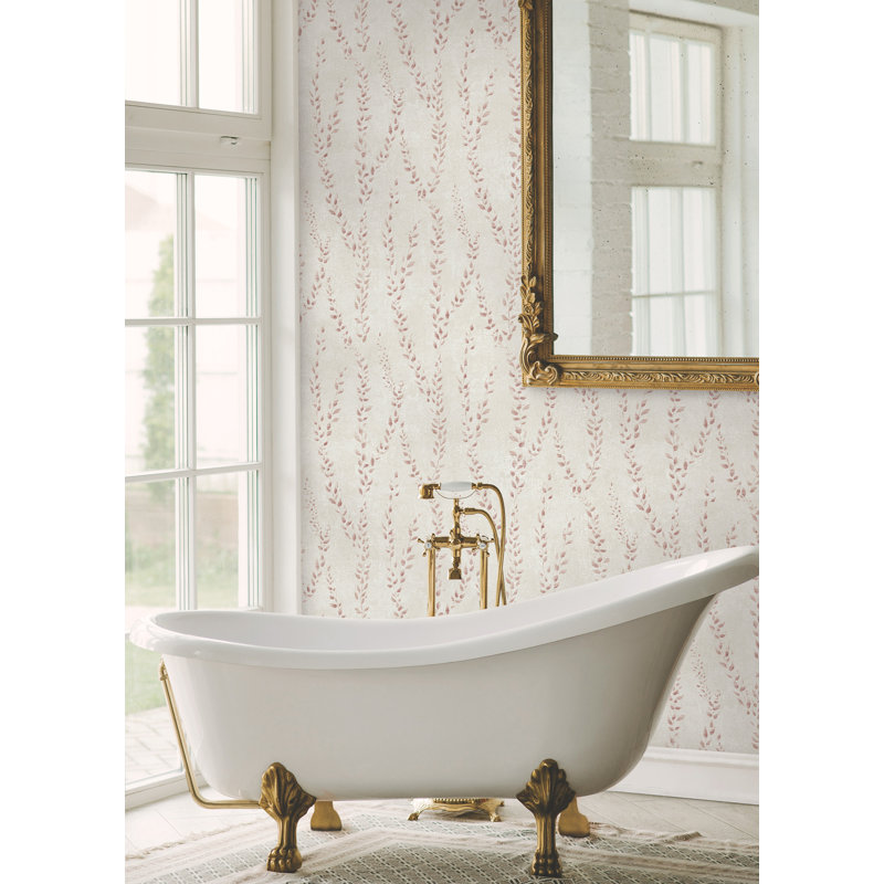 Papier peint Alpenrose, Rouge