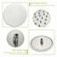 Pomme de douche ronde 10 po avec douchette cascade, douche murale