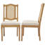 Chaise d'appoint rembourrée H 20,3 po Amando-108916563