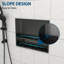 Double tablette de niche en acier inoxydable 19 po x 15 po, bronze industriel-1836579848-1836579849