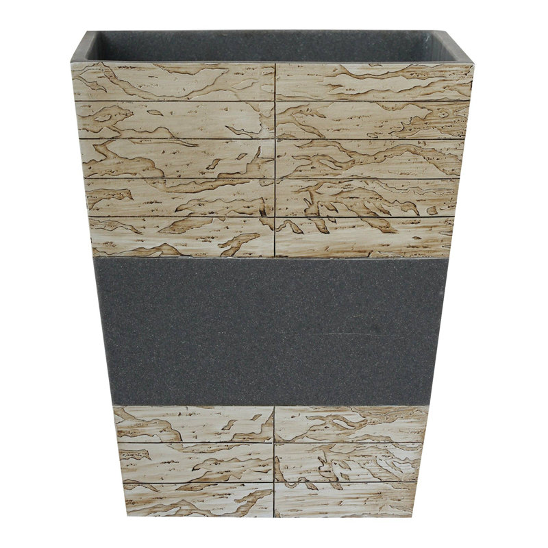 Oneita Cement Wastebasket, 7Qt