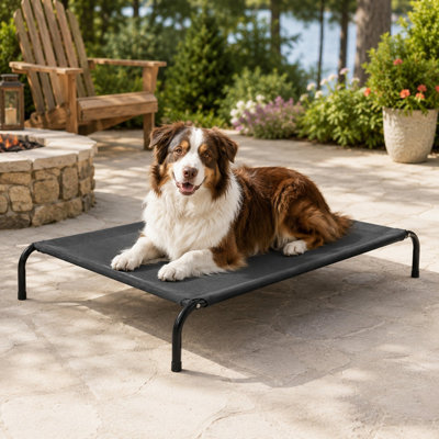 Lit d'extérieur pour chien 49 po