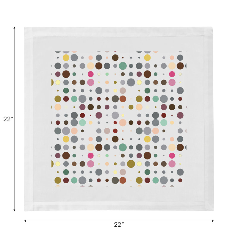 Mod Confetti Cotton Sateen Dinner Napkins