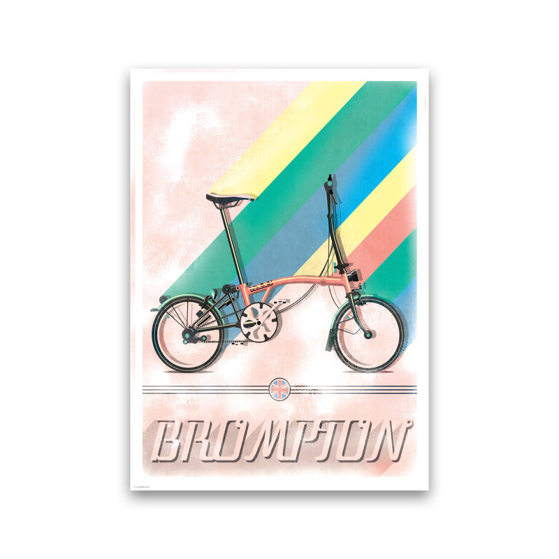 Brompton - Print, Unframed, 60cm H x 42cm W x 1cm D