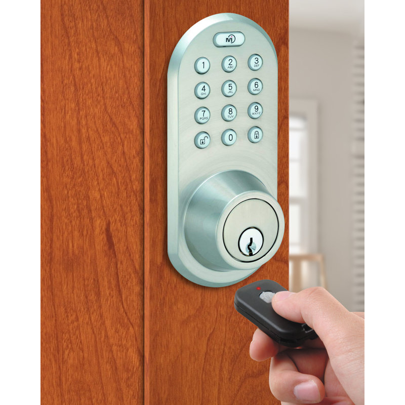 Electronic Deadbolt, Satin Nickel