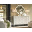 Ivory Key Paget Accent Mirror