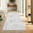 Machine  Washable Vintage Rug Non Slip Non Shedding Low Pile Rug Soft Floral Distressed Throw Floor Cover Foldable Indoor Carpet for Living Room Dining Room Bedroom Playroom Nursery-1265730137-1265730114