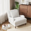 Fauteuil d'appoint en bois rembourré English Classic-136480296-147414739-145576116