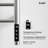 Wall Mount Electric Towel Warmer 9 Bars Heated Towel Rack-114852065