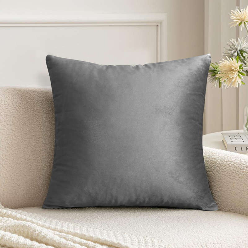 Kilian Square Cushion Cover, Grey