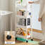 Barbonne 100 cm H x 36 cm W Utility Cart-1822233427