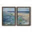 Breakwater - Ensemble de 2 reproductions d'art sur toile encadrées-851360831-851360800