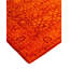 Tapis orange noué à la main de conception unique Holsworth