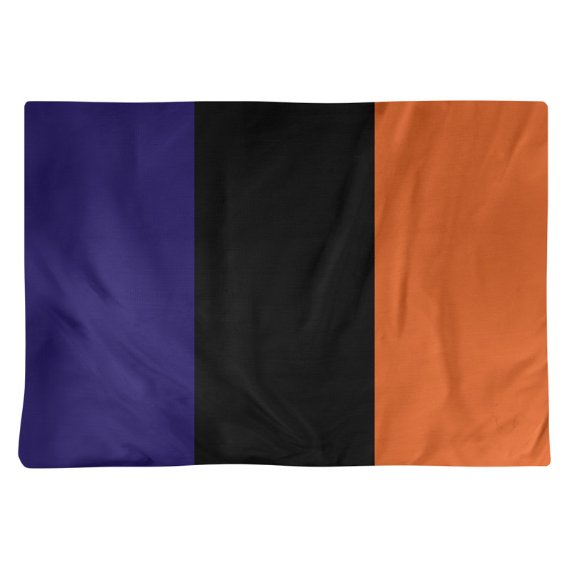 Récapitulatif 18" basket Phoenix, Mauve / noir / orange, Sergé de coton