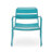 Teal Iron Chair: Outdoor Relaxation Dream, 24.07 In. D, 26.42 W, 25.62 H, 14.26 Lb Wt Enjoy Relaxing In Style, Depth, Width, Height,