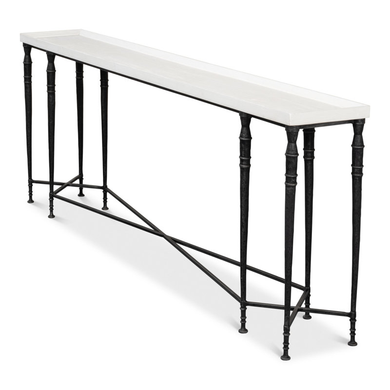 Nathaniel Solid Wood Console Table, 30" H x 80" W x 12" D